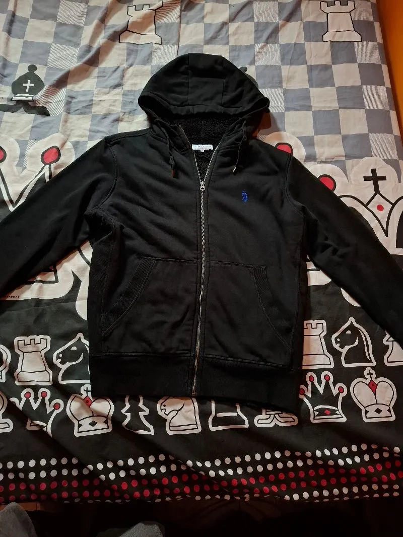 Vintage Hoody Pria black photo 1