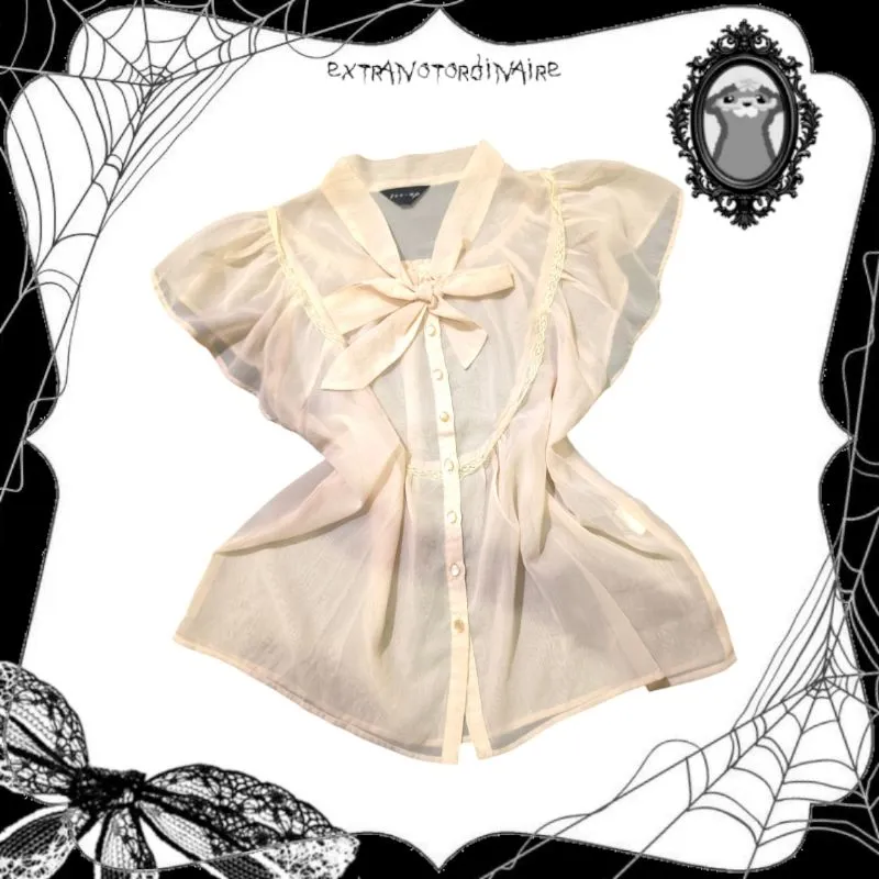Japanese brand Coquette Shirt Wanita pink photo 1