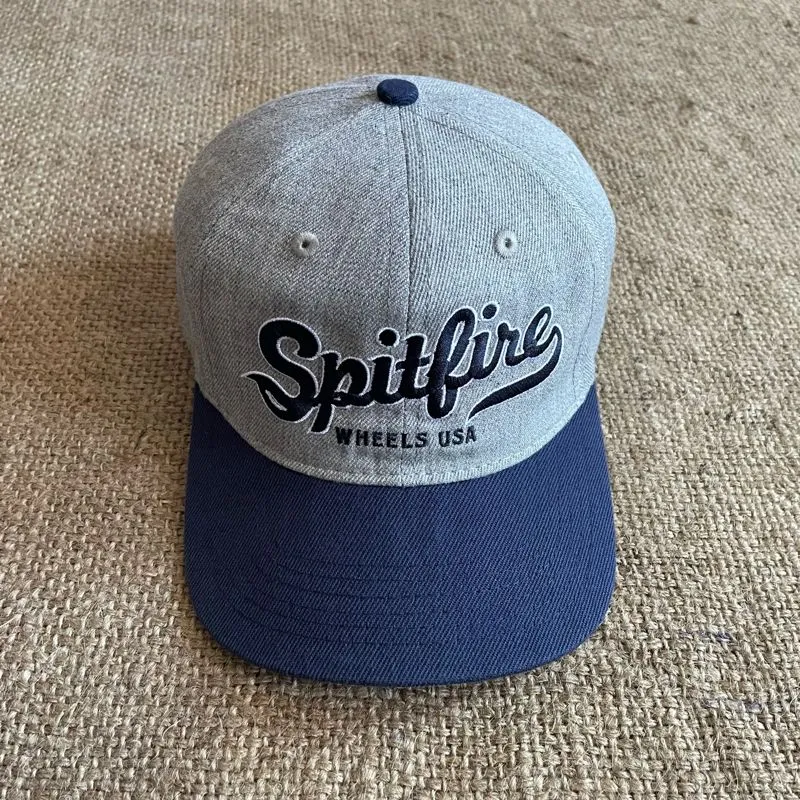 Streetwear Skater Hat Pria navy gray photo 1