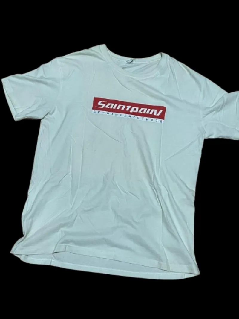 Vintage Streetwear T-shirt Pria white photo 1