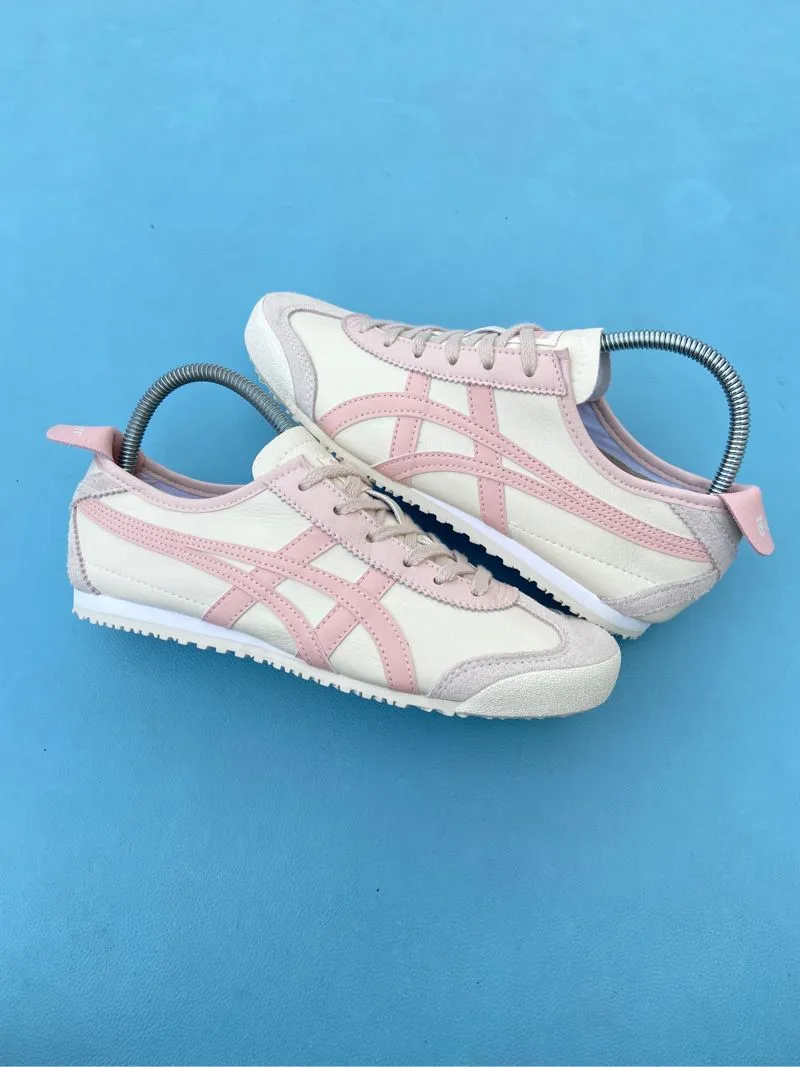 Onitsuka Tiger Casual Sneakers Wanita pink cream photo 1