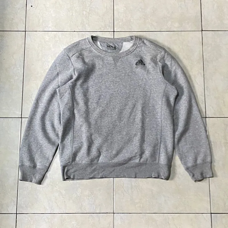 Streetwear Sweater Pria gray photo 1