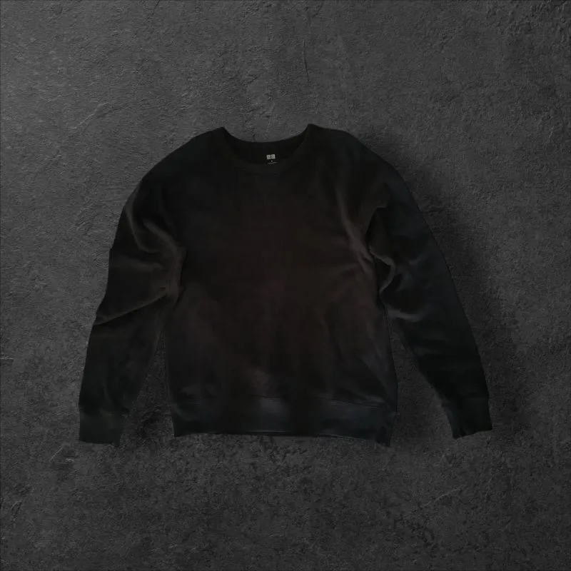 Uniqlo Casual Sweater Pria black photo 1