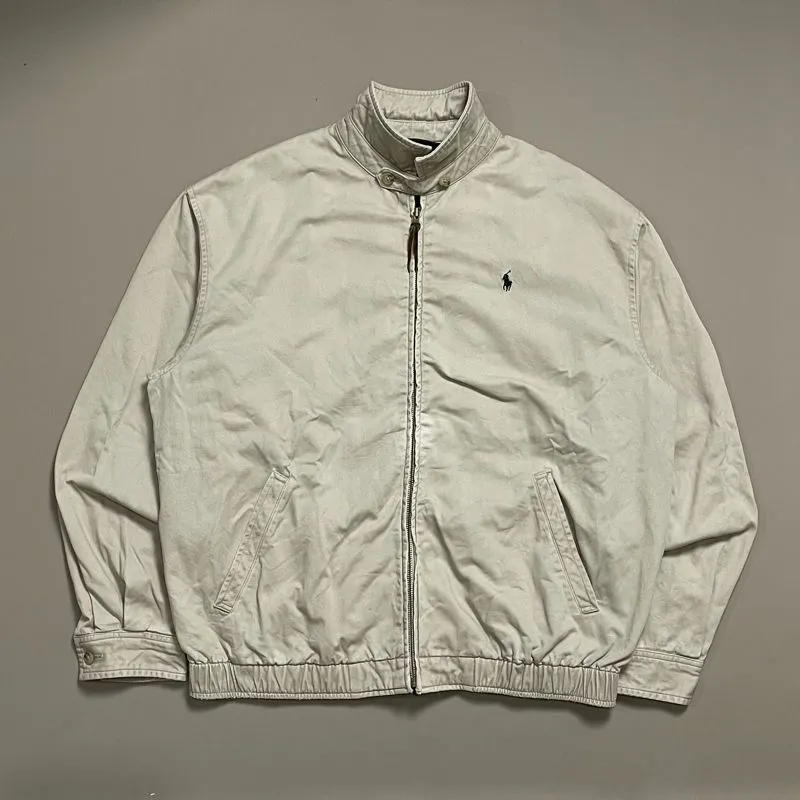 Polo Ralph Lauren Vintage Harrington jacket Pria tan photo 1