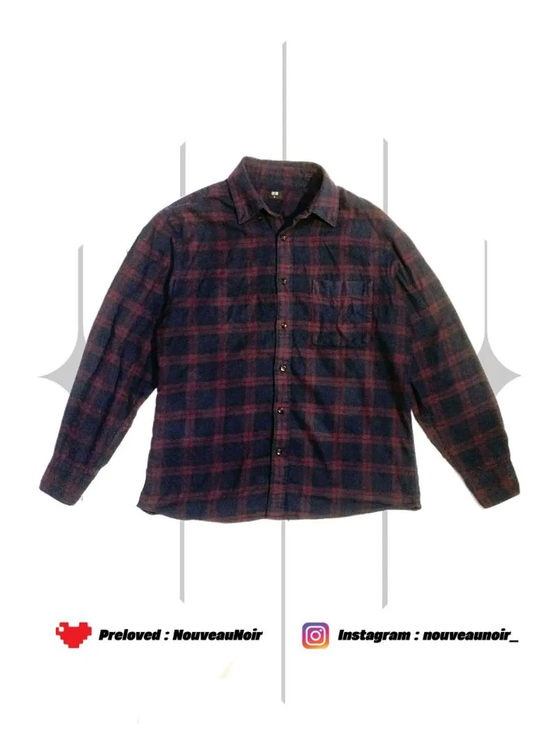 Uniqlo Casual Casual shirt Pria multicolor photo 1