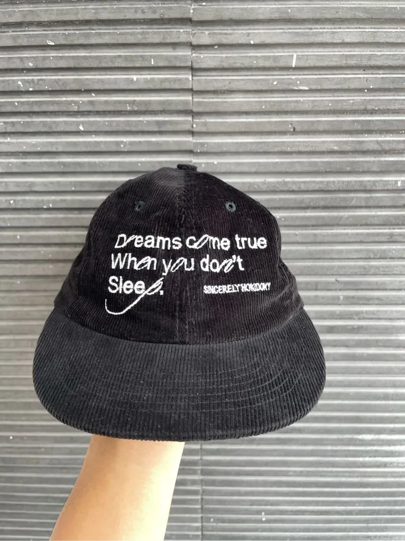 Streetwear Y2K Hat Pria black photo 1