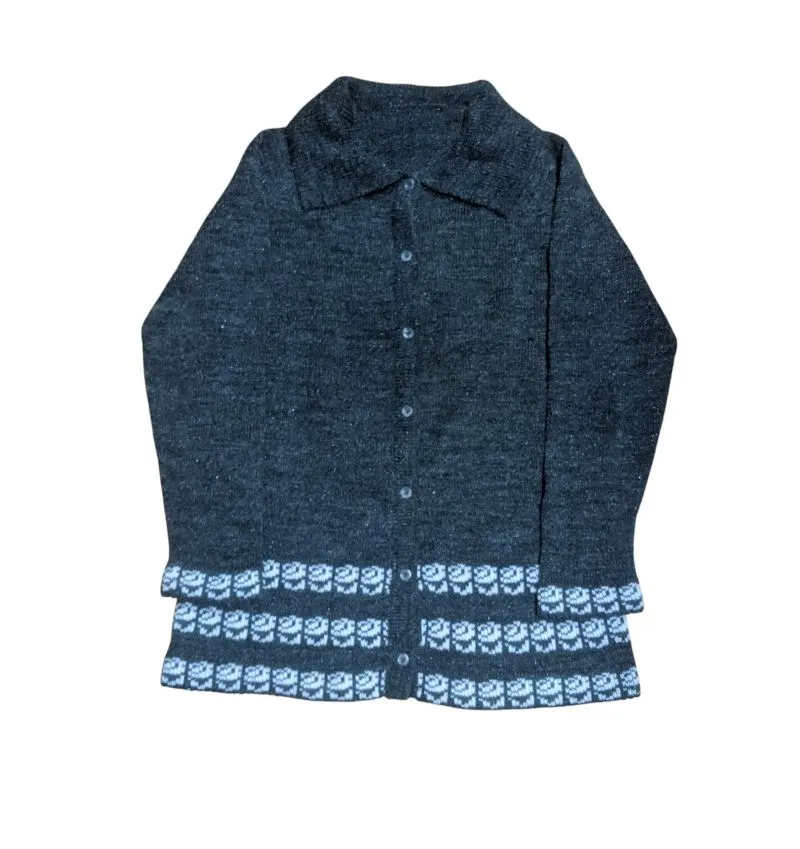 Japanese brand Vintage Sweatshirt Pria gray photo 1
