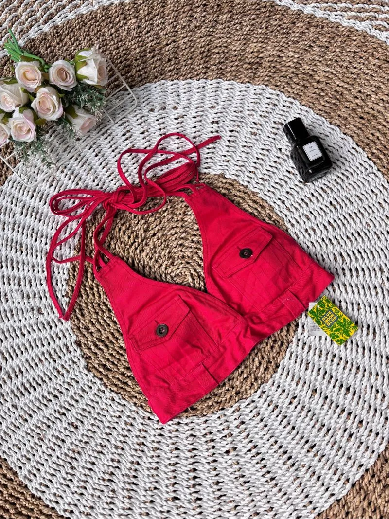 Casual Sweatshirt Wanita red photo 1