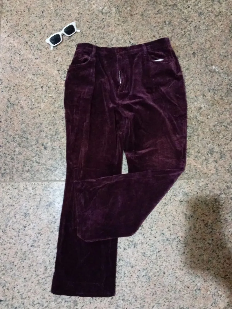 Skater Formal pants Pria burgundy photo 1