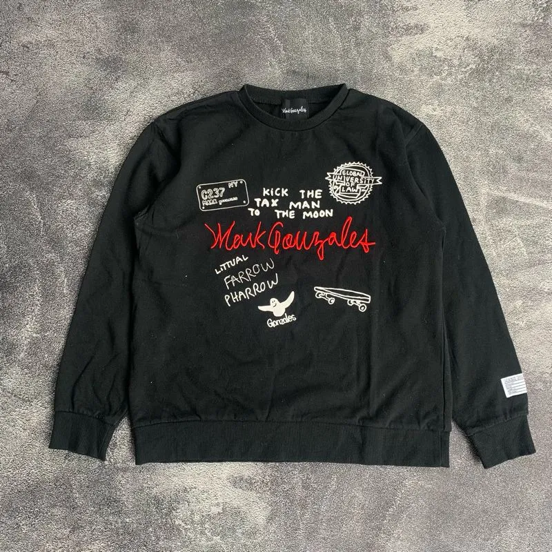 Mark Gonzales Streetwear Sweater Kids black photo 1