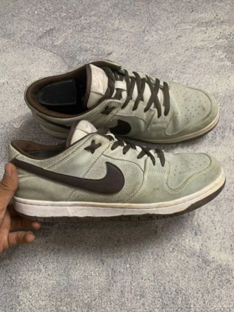 Nike Y2K Skater Sneakers Pria brown gray photo 1