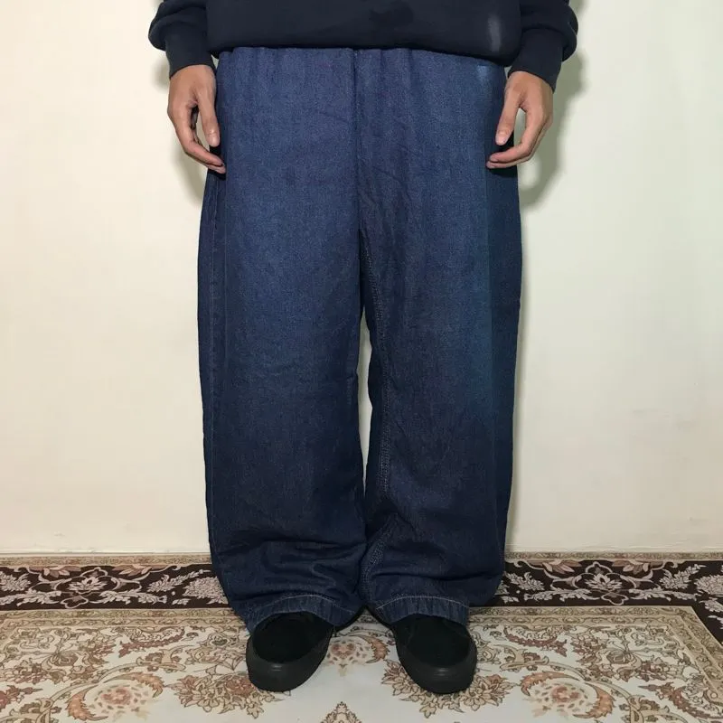 Streetwear Skater Jeans Pria blue photo 1