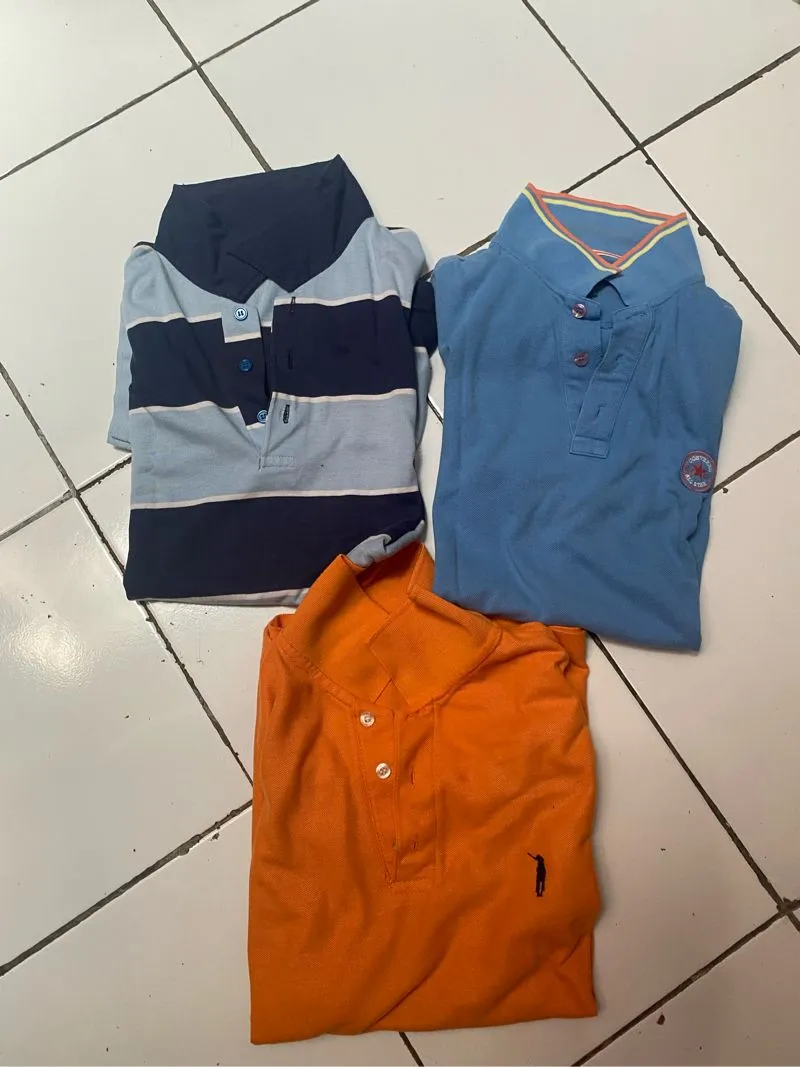 Polo Ralph Lauren Minimalist Polo shirt Pria orange photo 1