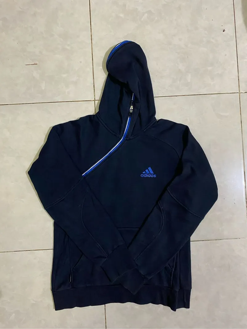 Adidas Casual Hoody Pria navy photo 1