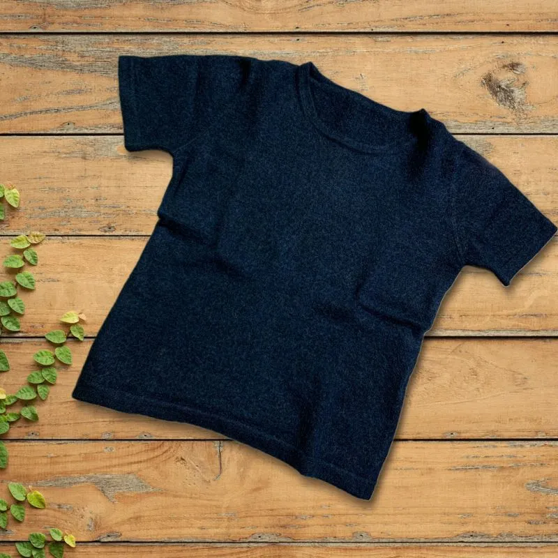 Casual T-shirt Wanita navy photo 1