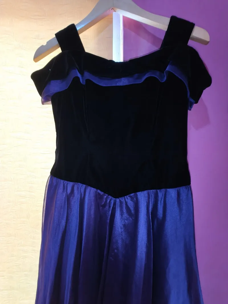 Another Shop Fairy Prom dress Wanita purple black photo 1