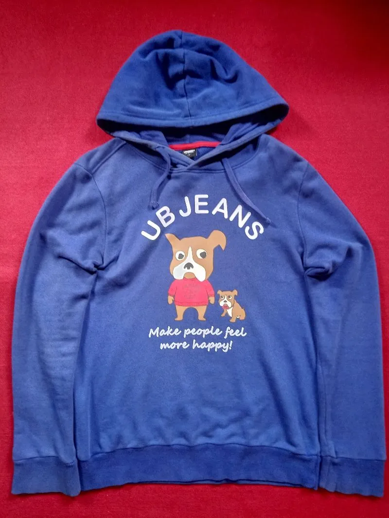 UNIONBAY Streetwear Casual Hoody Pria blue photo 1