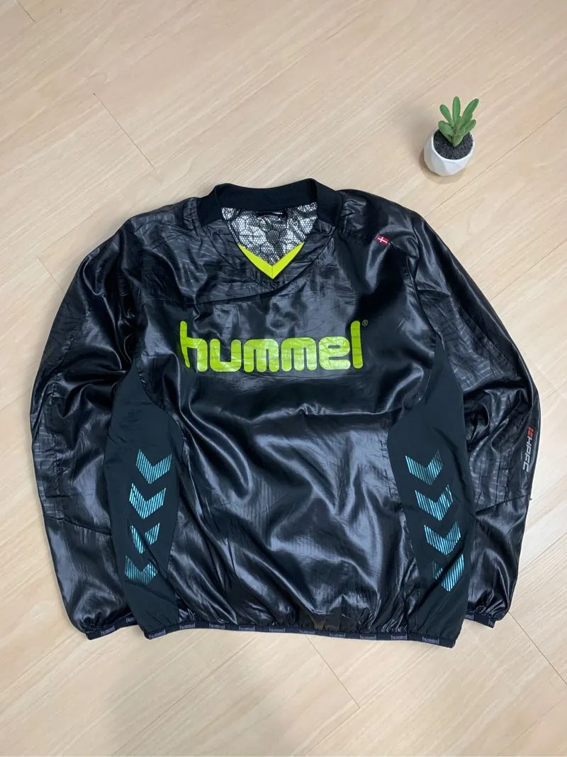 Hummel Vintage Y2K Windbreaker Pria black photo 1