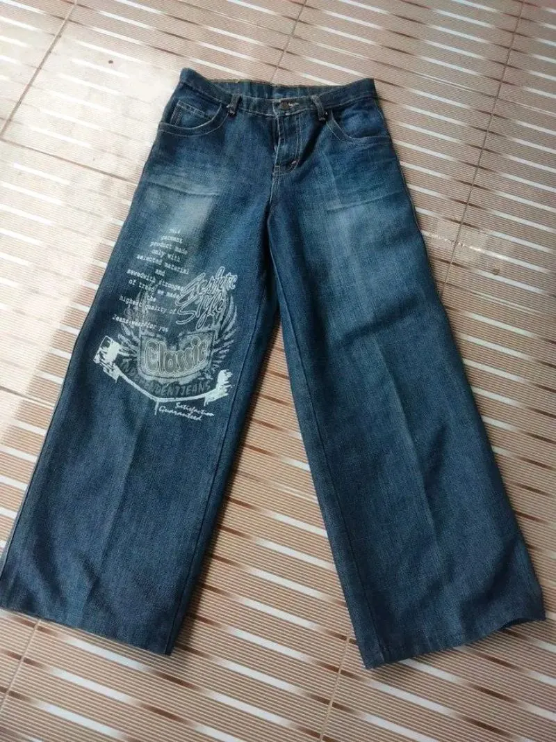 Vintage Skater Jeans Pria navy photo 1