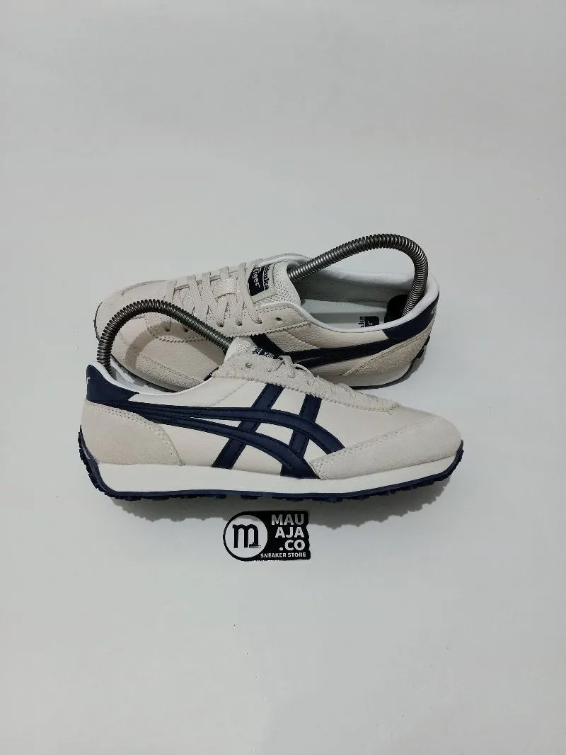 Onitsuka Tiger Streetwear Casual Sneakers Wanita white navy photo 1