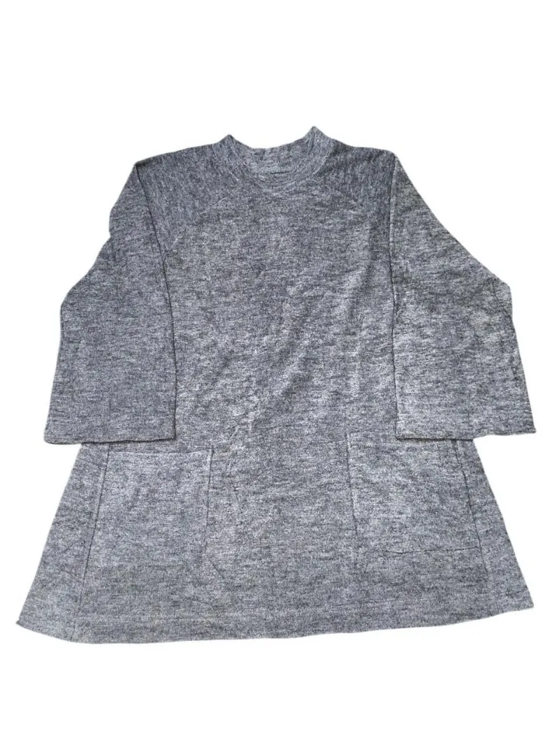 Casual Sweater Wanita gray photo 1
