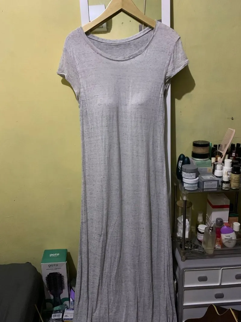 Uniqlo Casual Wanita gray photo 1
