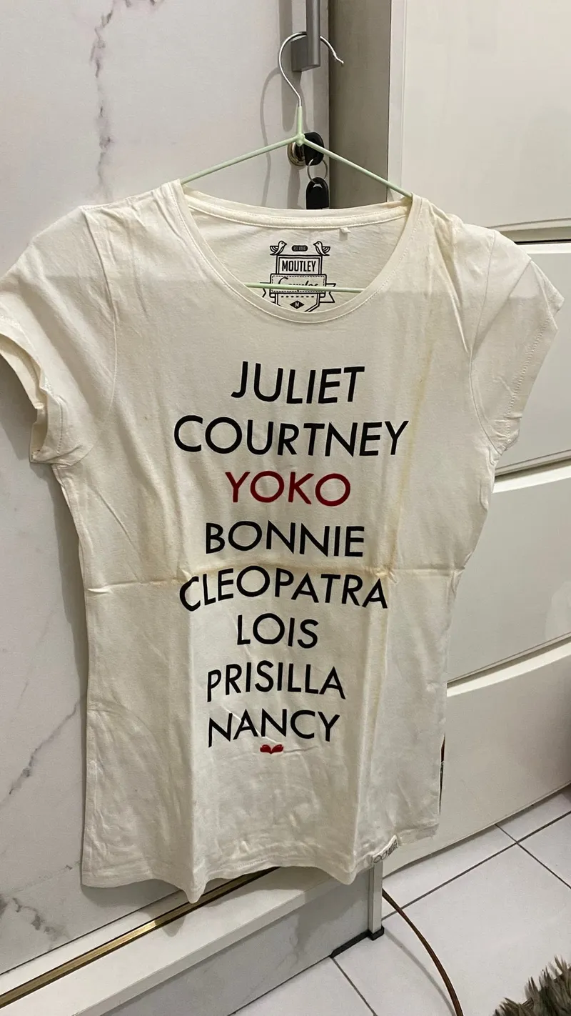 3 Second Casual T-shirt Wanita white photo 1