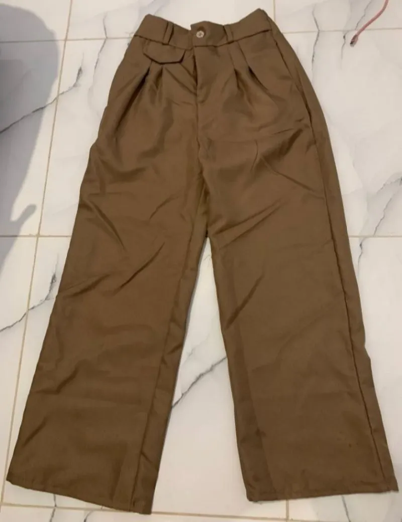 Casual Culotte Wanita tan brown photo 1