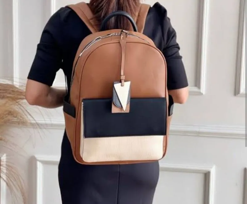 ZARA Casual Backpack Wanita brown Preloved