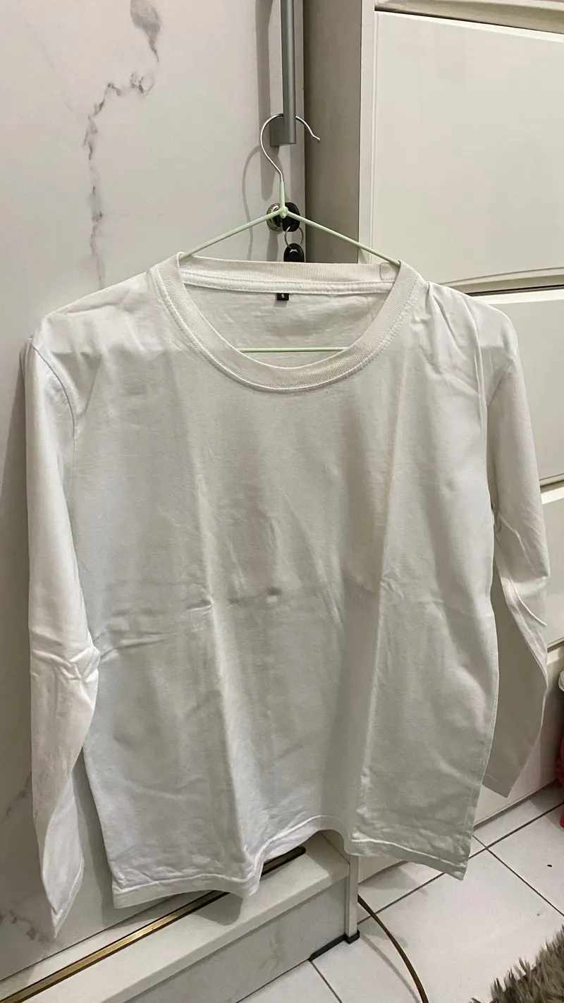 Casual T-shirt Wanita white photo 1