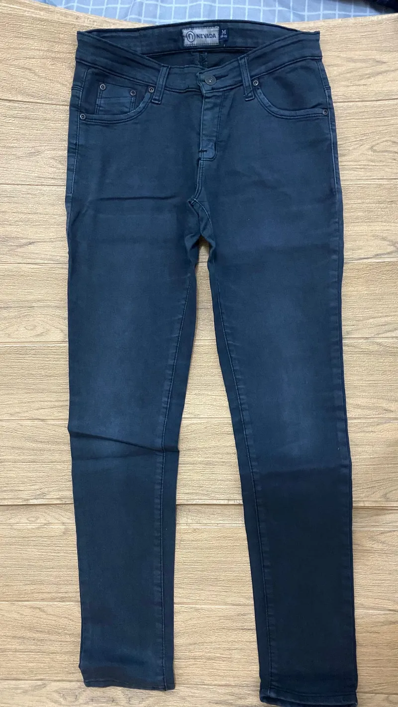 Casual Skinny jeans Wanita gray photo 1