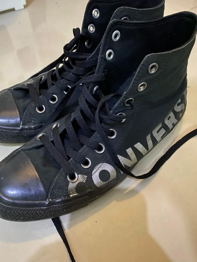 Converse Streetwear Sneakers Pria black photo 1