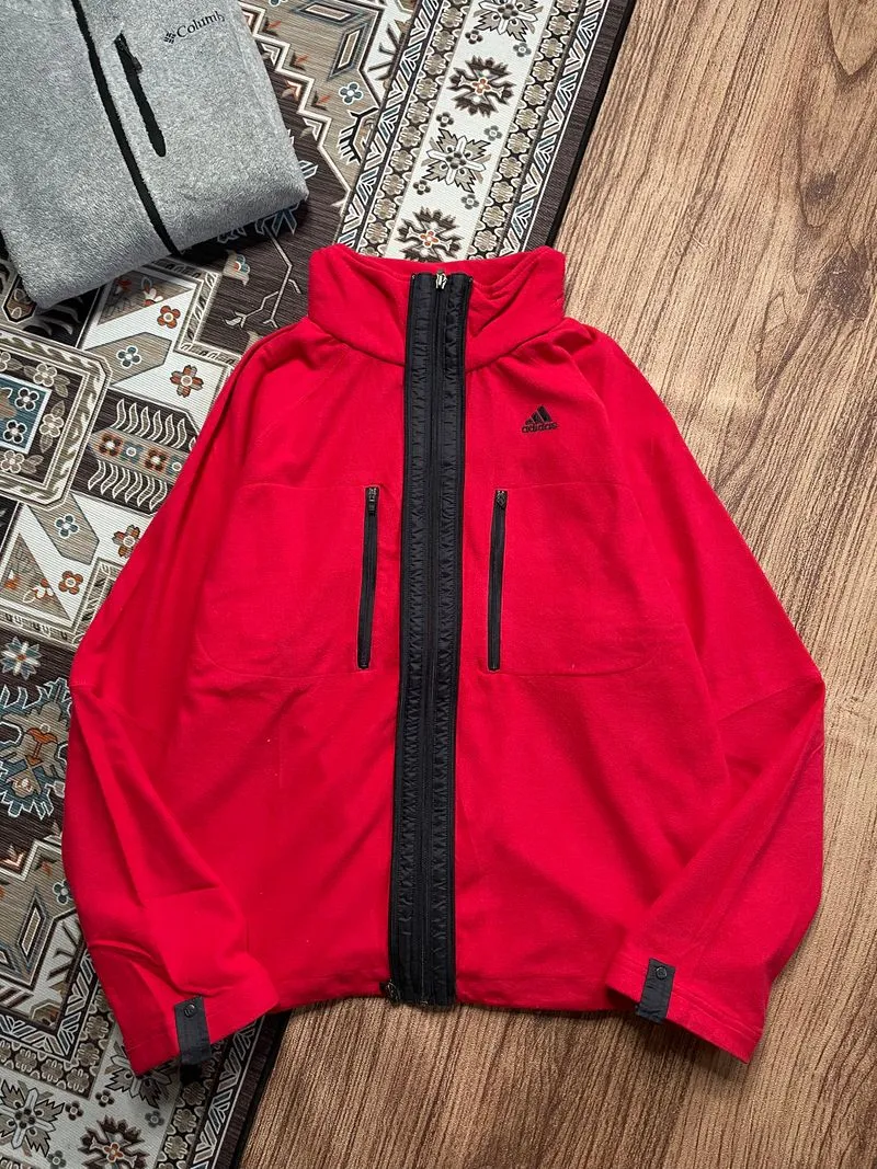 Adidas Casual Fleece Pria red photo 1