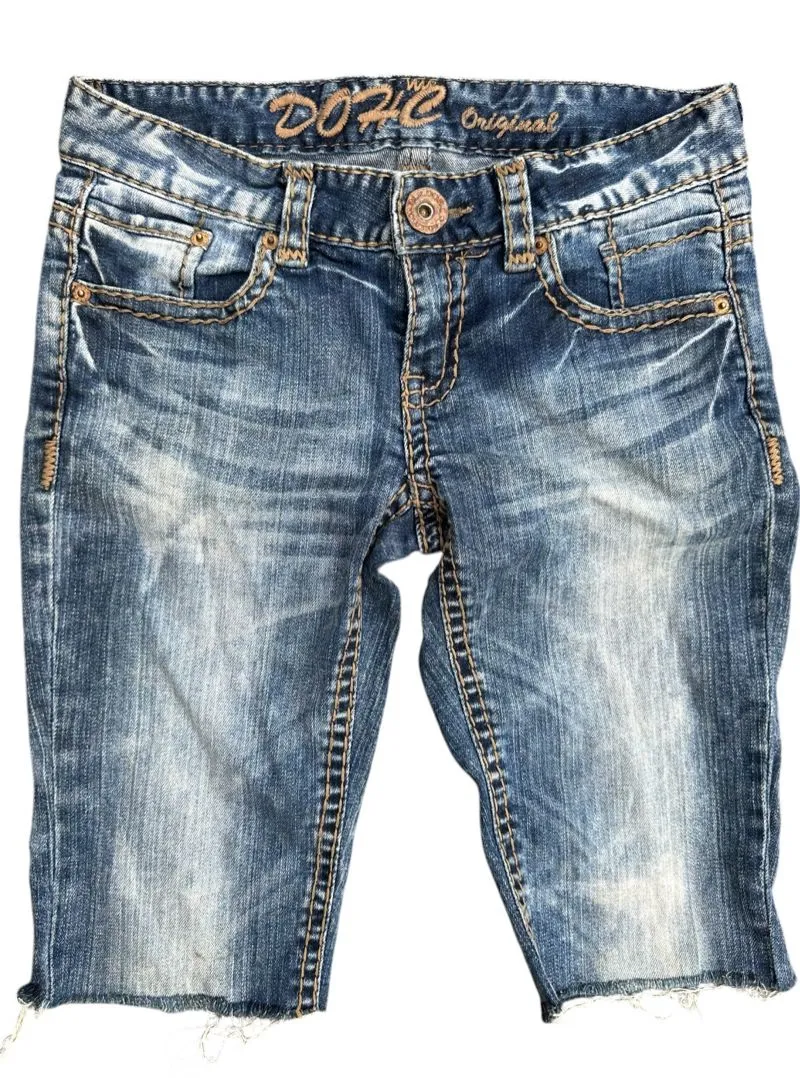 DOHC Vintage Streetwear Jeans Pria blue photo 1