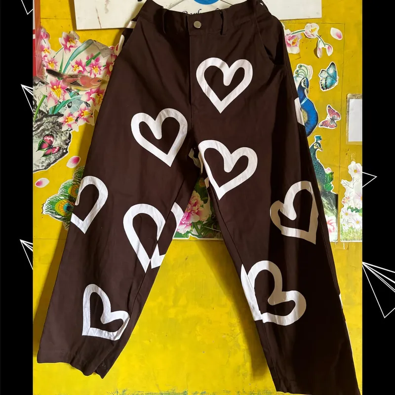 Streetwear Y2K Wanita brown photo 1