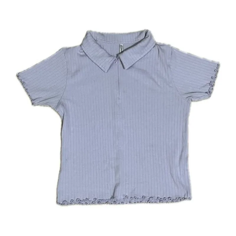 Coquette Casual Crop top Wanita purple photo 1