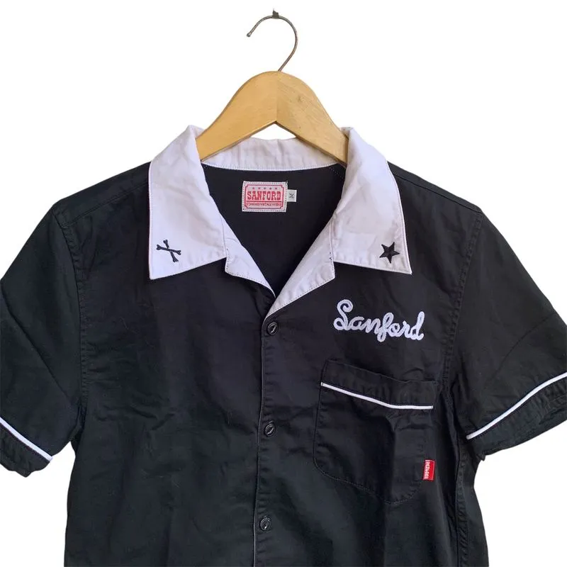 Vintage Y2K Casual shirt Pria black photo 1