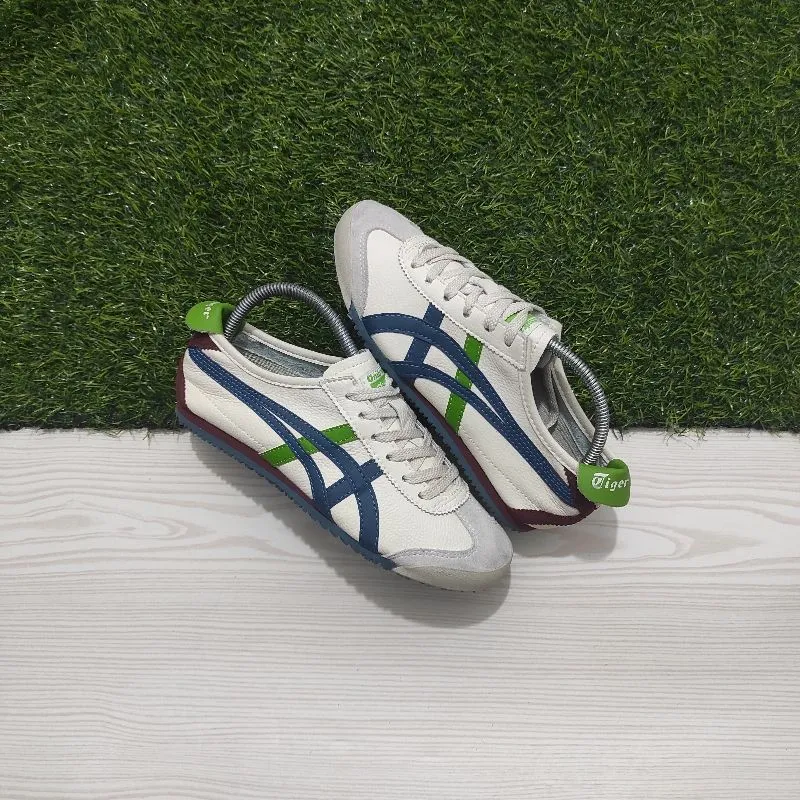 Onitsuka Tiger Casual Sneakers Pria cream blue photo 1