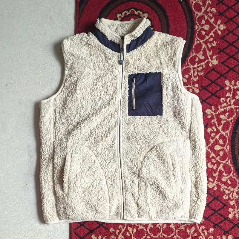 Casual Fleece Pria white photo 1