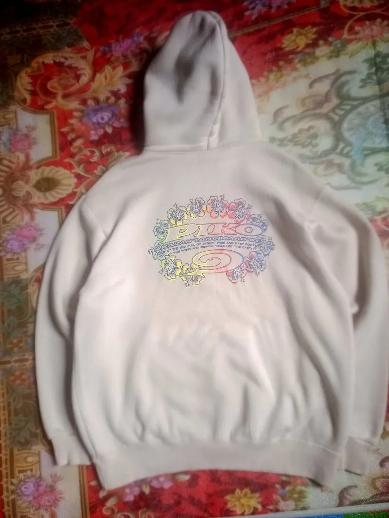 Piko Sports Vintage Streetwear Fleece Pria tan photo 1