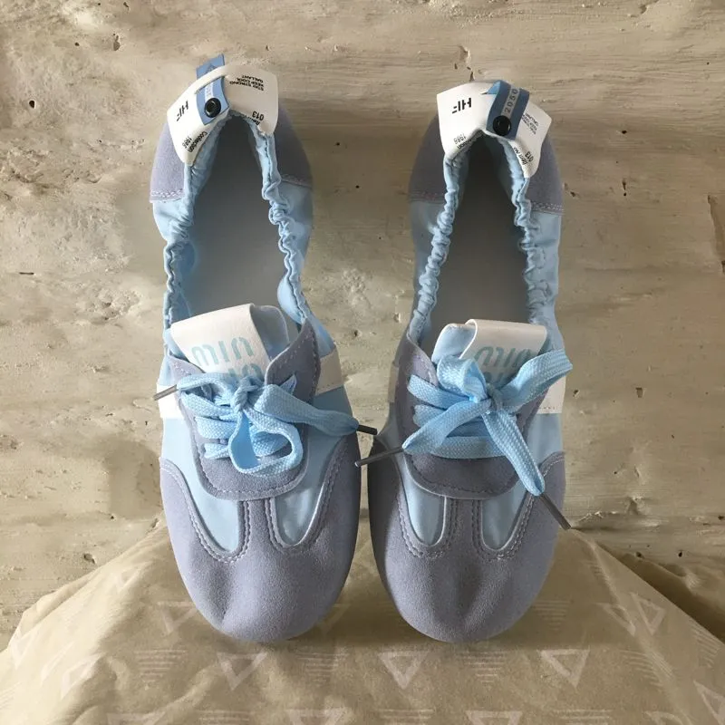 Sportswear Casual Flat Wanita blue photo 1