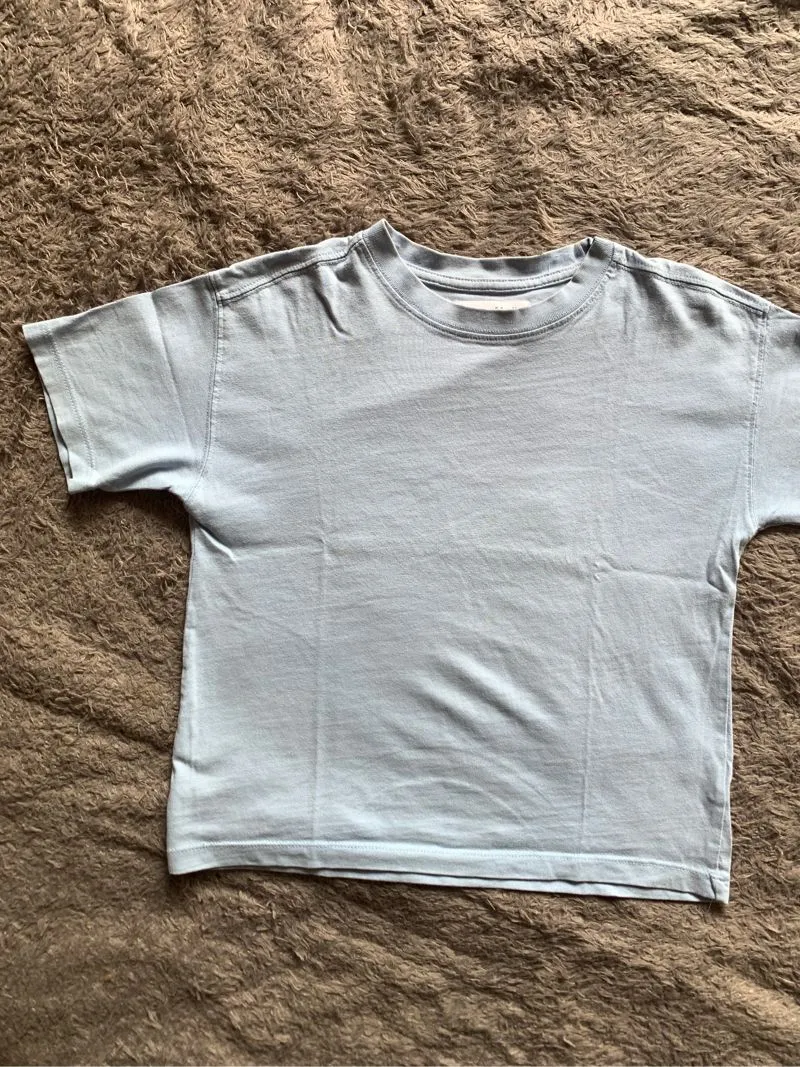 ZARA Casual Crop top Wanita blue photo 1