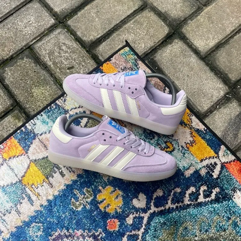 Adidas Indie Casual Sneakers Pria purple white photo 1