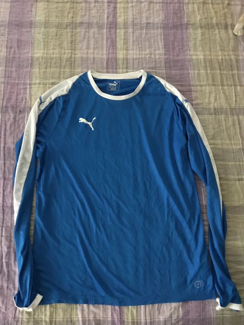 Puma T-shirt Wanita blue photo 1