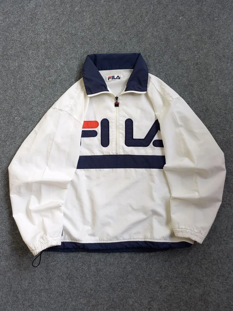 Fila Streetwear Sportswear Windbreaker Pria white photo 1