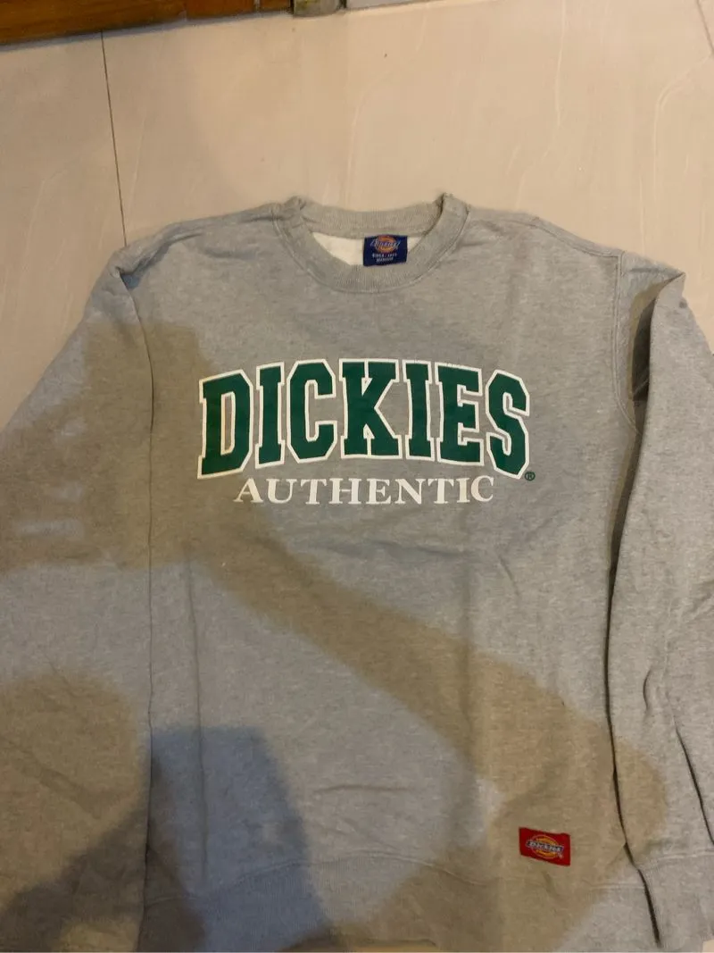 Dickies Streetwear Casual Sweater Pria green gray photo 1