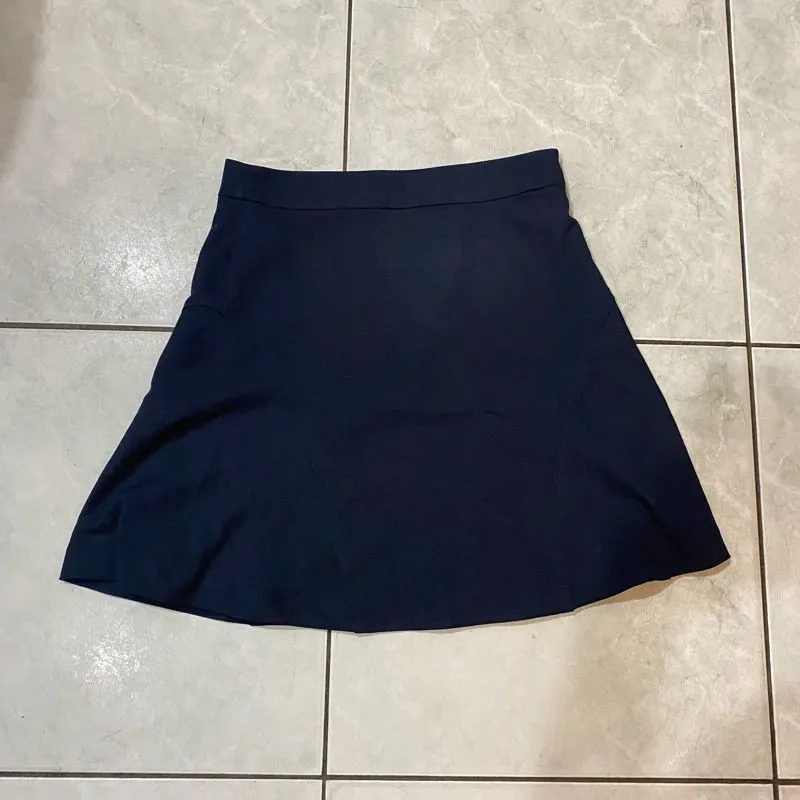Casual Mini skirt Wanita navy photo 1