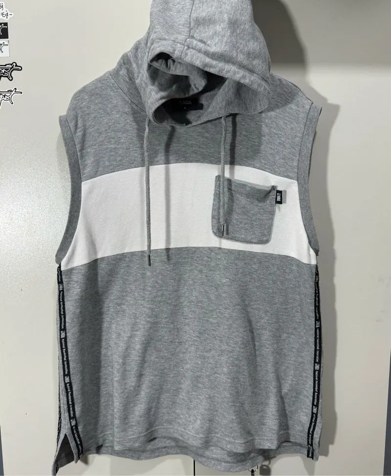 Streetwear Sportswear Hoody Pria white gray photo 1