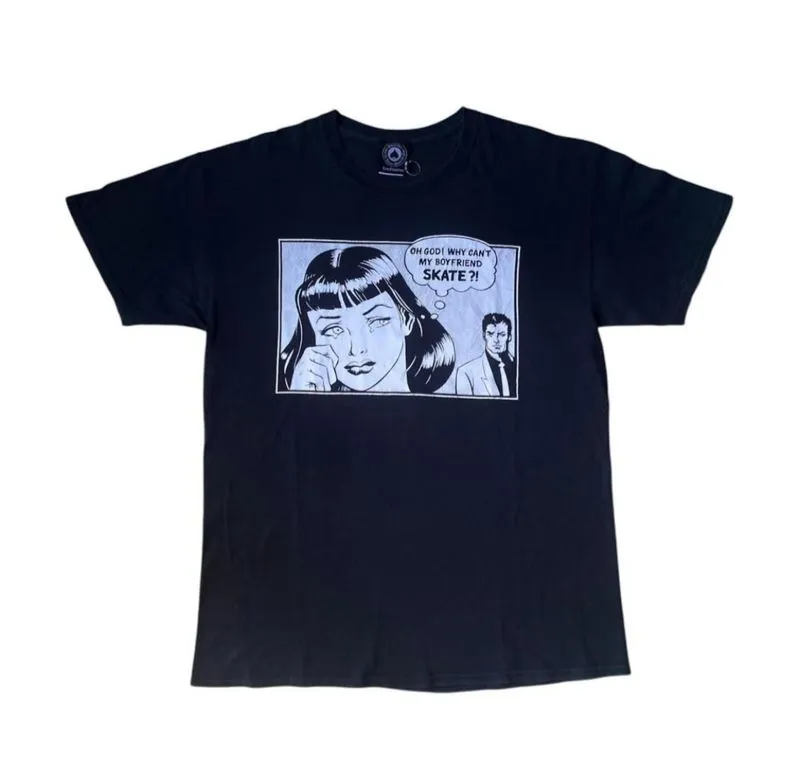 Thrasher Streetwear T-shirt Pria black photo 1
