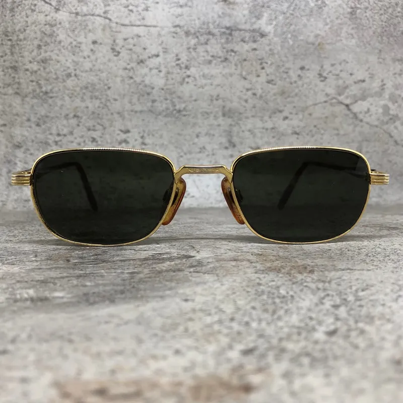 Vintage Grunge Sunglass Pria gold photo 1